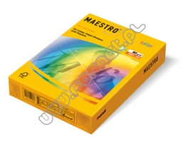 Papier kolorowy A4 160g Maestro Color, kolory trend ryza=250 arkuszy