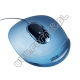 Podkładka żelowa pod mysz Esselte 25x200x230mm przezroczysto-niebieska