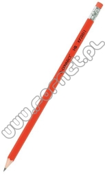 Ołówek drewniany Q-Connect HB z gumką lakierowany