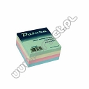 Karteczki samoprzylepne 75x75mm pastelowe Datura 400 kartek