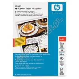 Papier fotograficzny A4 160g błyszczący do drukarki laserowej HP Q6616A