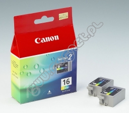 Tusz Canon BCI 16  kolor   Dual Pack