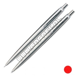Parker długopis + ołówek JOTTER stalowy