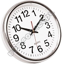 Zegar ścienny Budapest 28cm srebrny