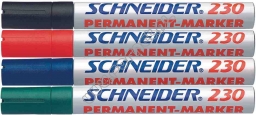 Marker permanentny Schneider 230 aluminiowy
