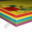 Papier ksero A4 kolor mix. 5x50 ark.
