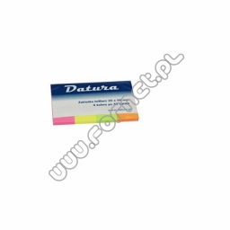 Zakładki indeksujące 20x50mm brilliant Datura  4 kolory po 40 kartek